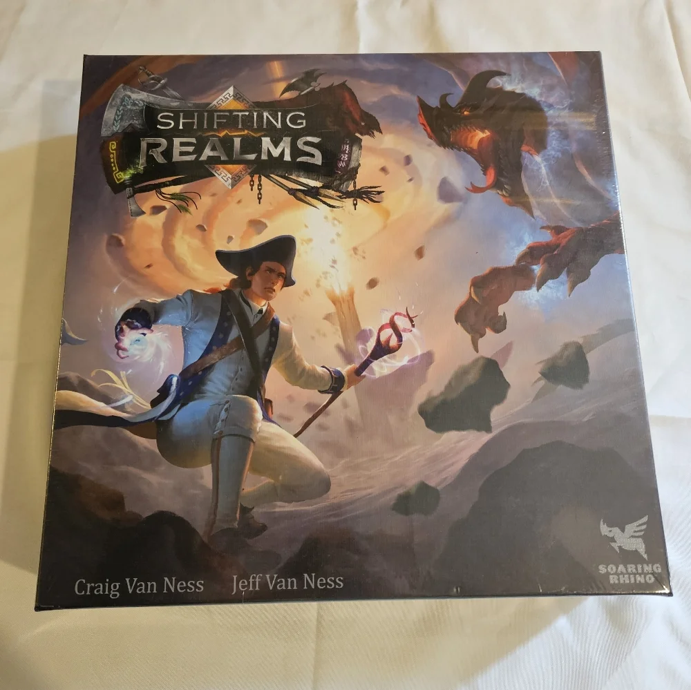 New sealed Shifting Realms Game White Wizard Games Van Ness